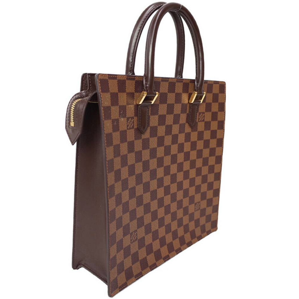 Louis Vuitton Damier Tote Ebene Bag Venise Brown